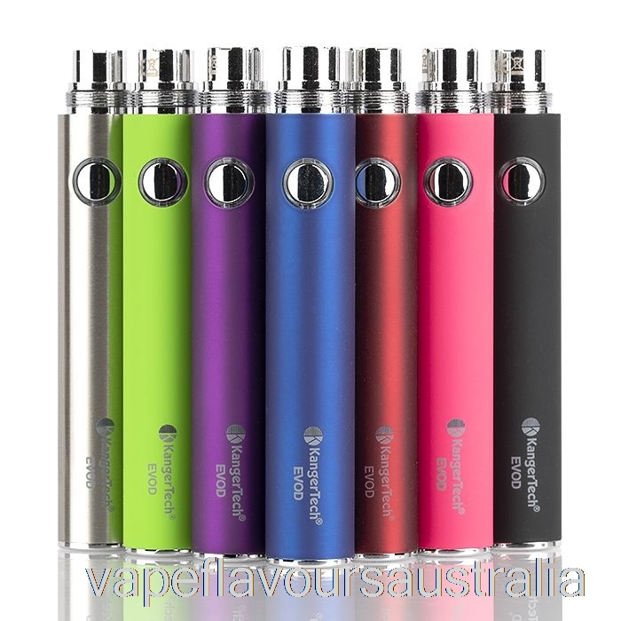 Vape Nicotine Australia Kanger EVOD 650mAh / 1000mAh Battery 650mAh - Rainbow